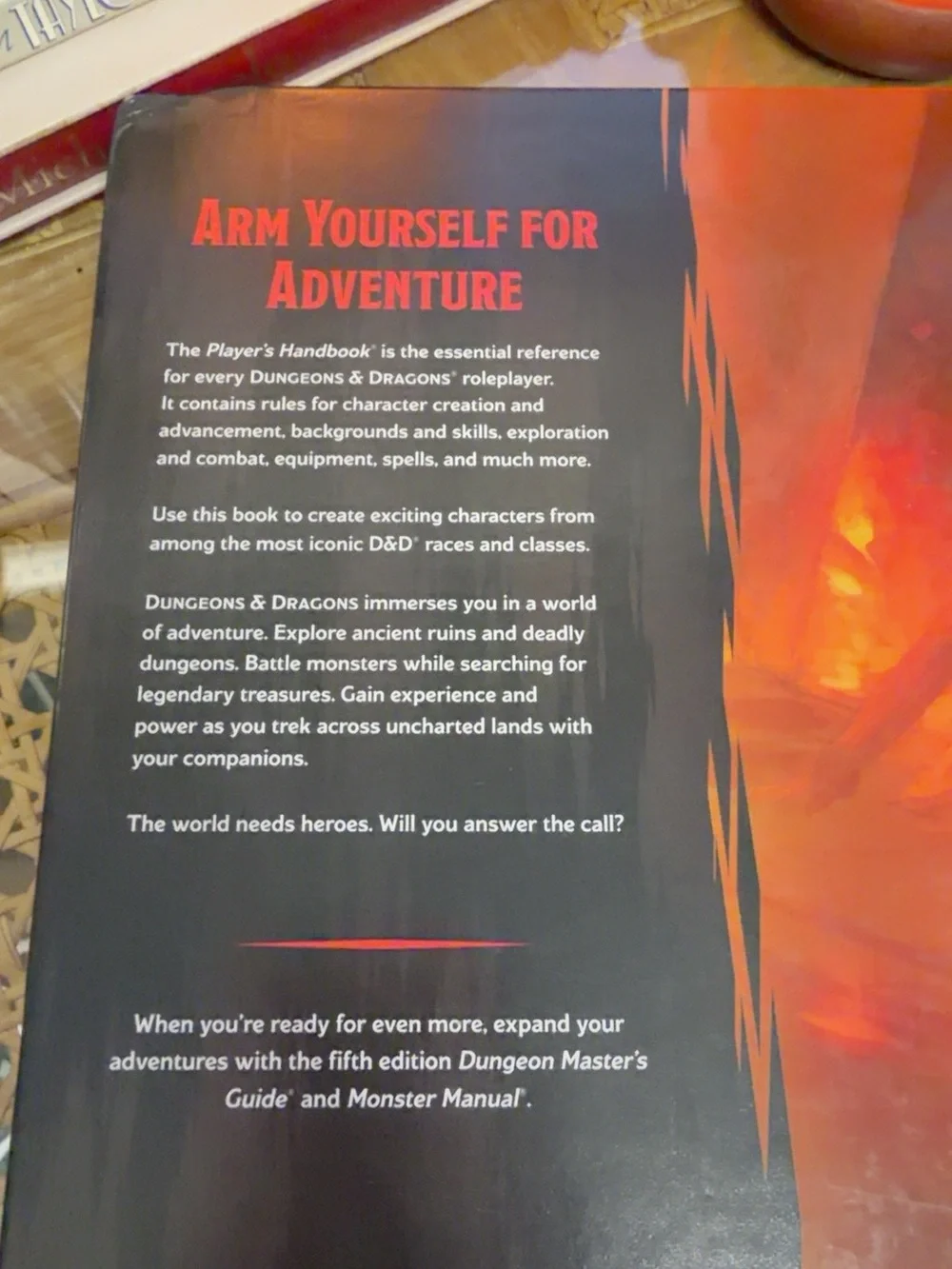 Dungeons & Dragons 5E Player’s Handbook 2014 Hardcover D&D